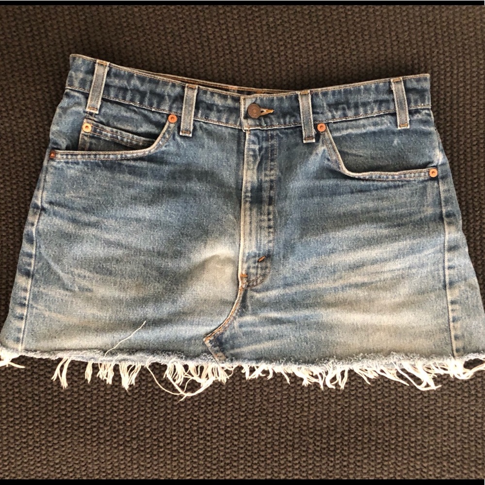 Levi’s 505 Denim Jean Skirt
